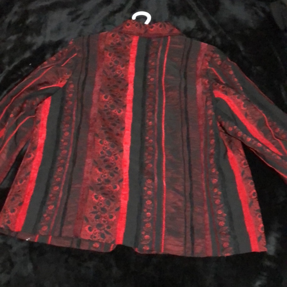 Red,black,Tanjay sweater - Picture 2 of 2